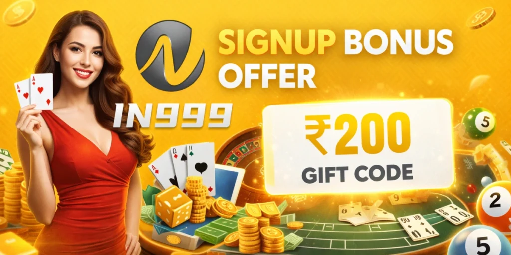 In999 Signup Bonus Offer